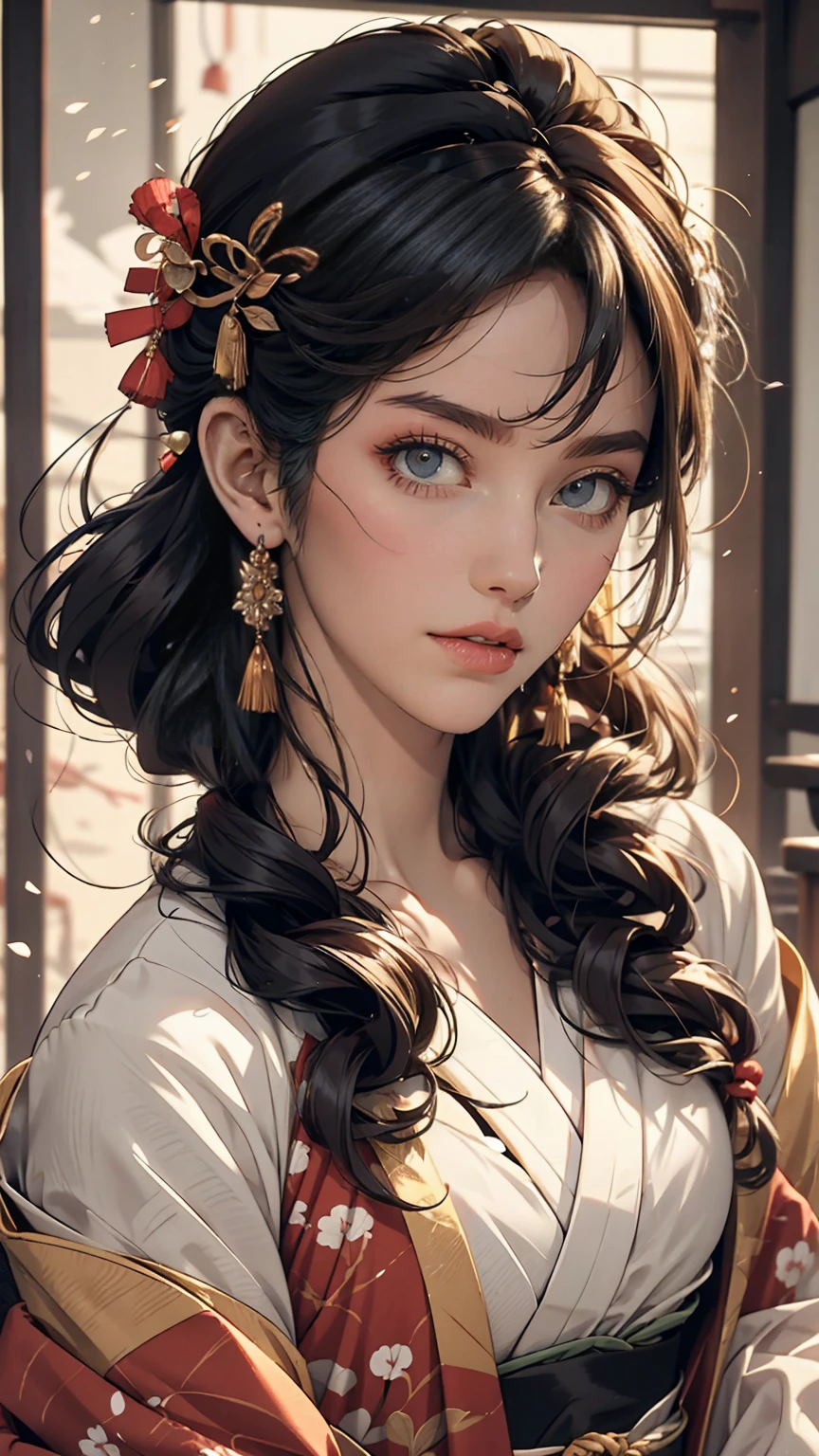 In Japan during the Heian period、A Japanese woman caught in the middle of a power struggle at court、Stick to your beliefs and love