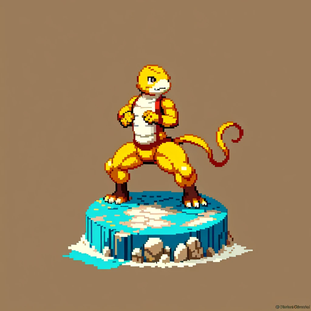 (masterpiece, top quality, best quality), pixel,pixel art,charmander,pokemon,fullbody