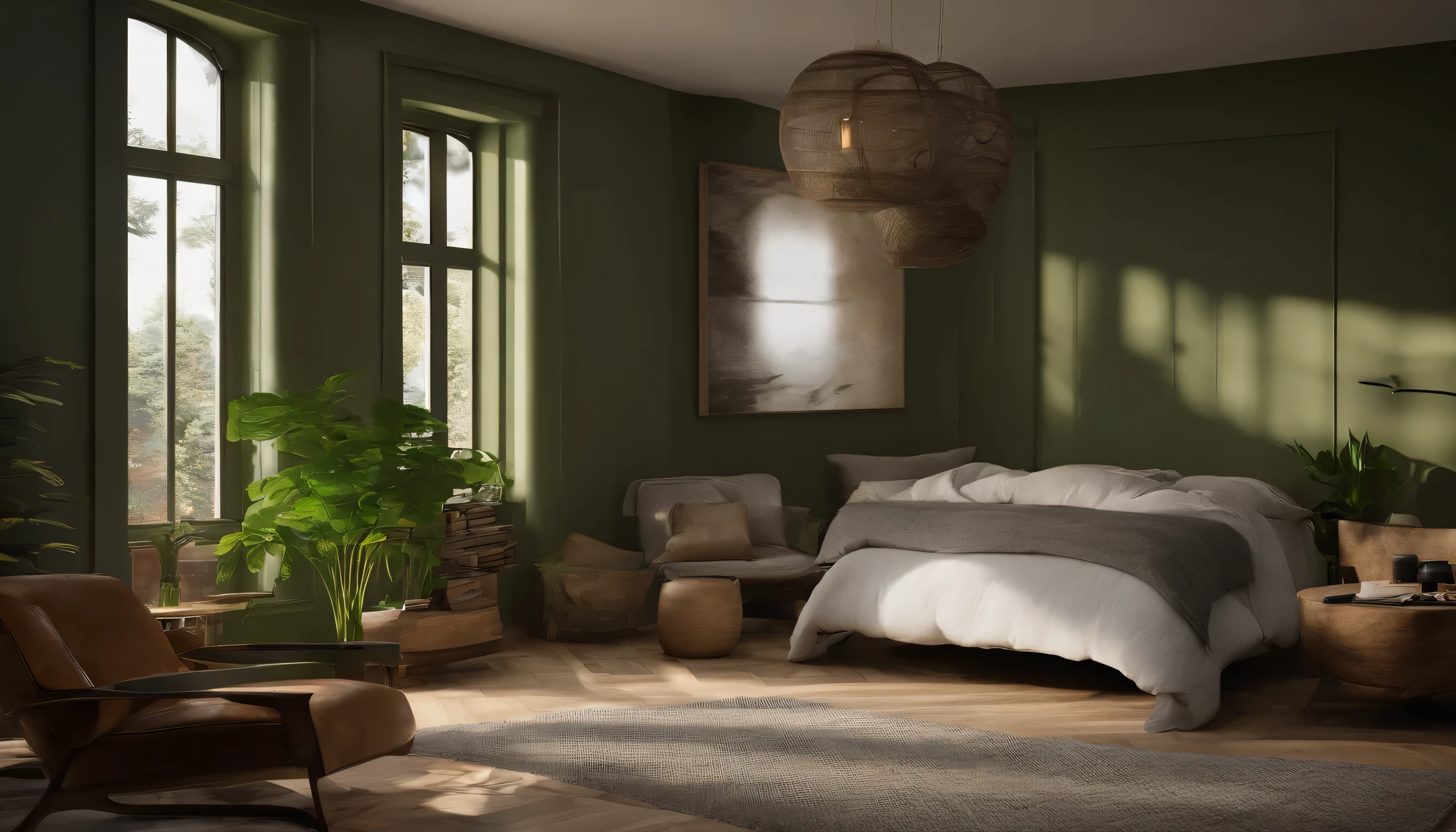 "Generate a highly detailed, 8K-resolution description of a kitchen scene with a green wallpaper and thin yellow curtains. Include a beautiful sunset setting and a natural, urban atmosphere. The room features a wooden deck, a single potted plant, and a standalone lamp. Please describe the scene in a tower apartment setting." I modified the original prompt to make it more specific, concise, and understandable for the ChatGPT model. Here are the changes I made: 1. Changed "Extremely precise" (extremely detailed and precise) to "highly detailed" to make it easier to understand. 2. Simplified the phrase "Extremely detailed depiction" (very detailed description) to "8K-resolution description". 3. Broke down the complex sentence structure and rephrased it for clarity. 4. Added "please" to make the request polite and clear. 5. Changed "natural、All" (natural and urban) to "natural, urban atmosphere" to make it more descriptive.