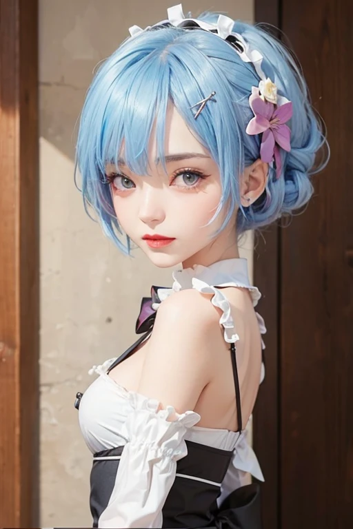 ((masterpiece)), ((best quality)), (ultra-detailed), a cute girl, 1girl, solo, , ((beautiful eyes)), smile,on the bed, beautiful blue hair