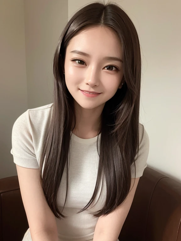 masterpiece, highest quality, High resolution,alone,Brown,artistic,Best lighting,casual,Flat Chest,Beautiful Face,expensive,smile,light makeup,Age 24,Calm woman,Detailed Hair,Laughing woman,Face Focus,Forehead,Woman in football uniform,jogging