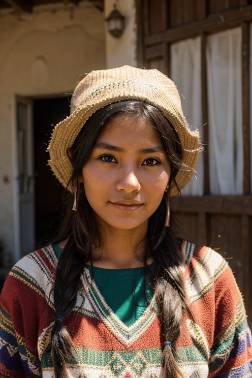 Beautiful woman, 19 years, Bolivia 🇧🇴, Quechua ethnicity, cultura