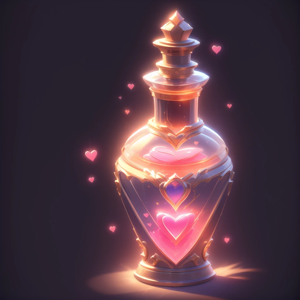 Game Icons institute, Game Icons, Bottle, No humans, heart, Black background, still life, Simple Background, Particles of light, Shine,