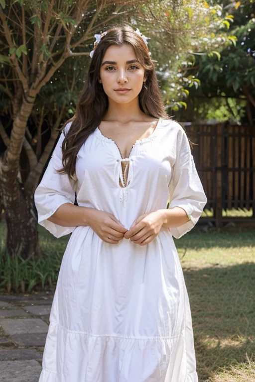 Beautiful woman, 23 yaers, Uruguay 🇺🇾 ,white uruguayan, dressed in traditional clothing 