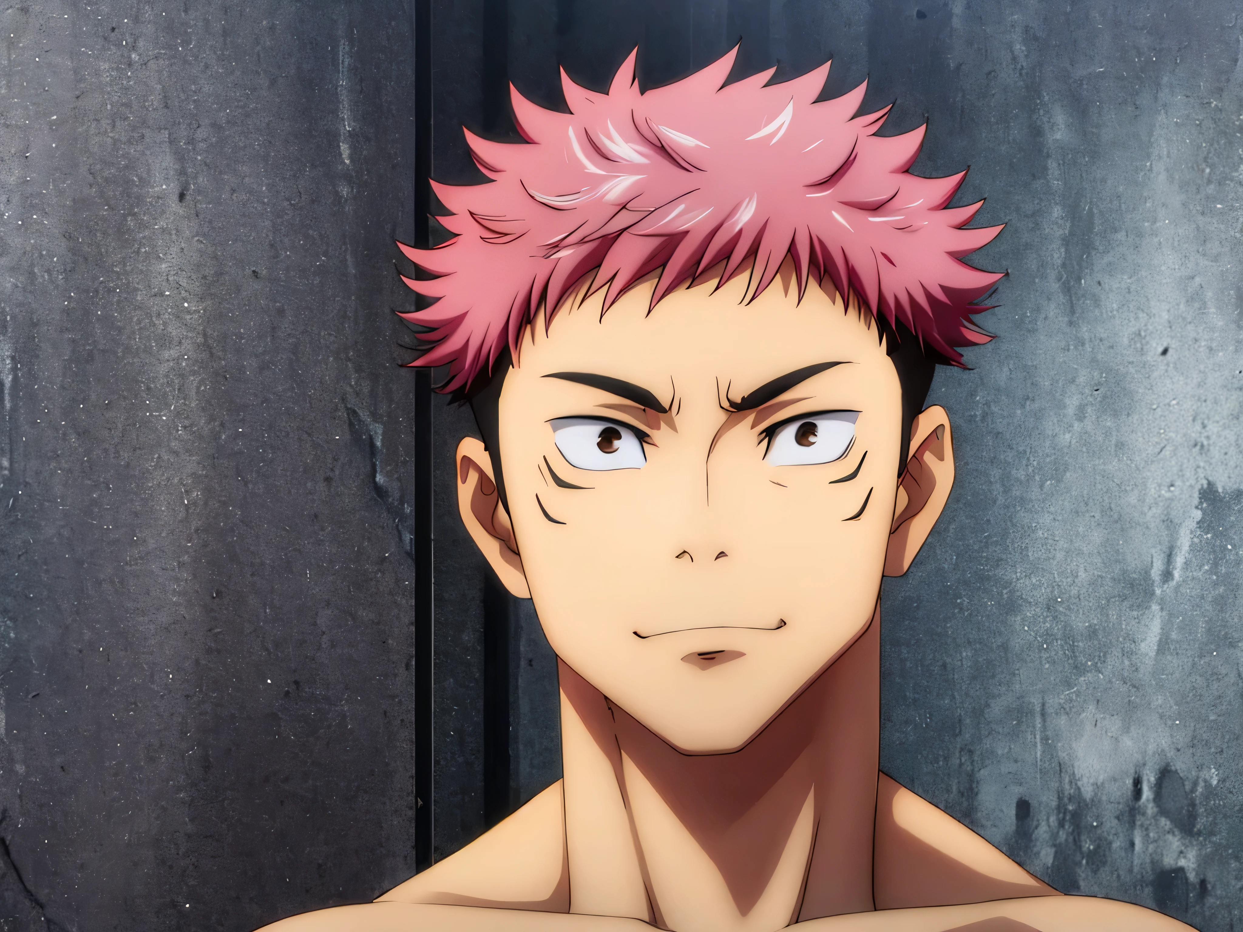 Itadori yuuji 4k portrait art