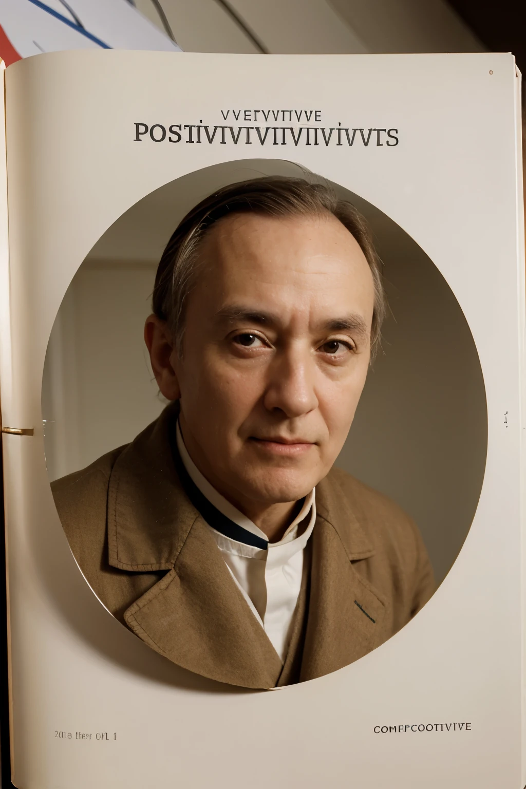 representation of positivism with Auguste Comte
