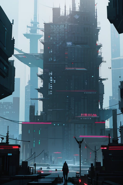 Cyberpunk mega structure, Archology, 