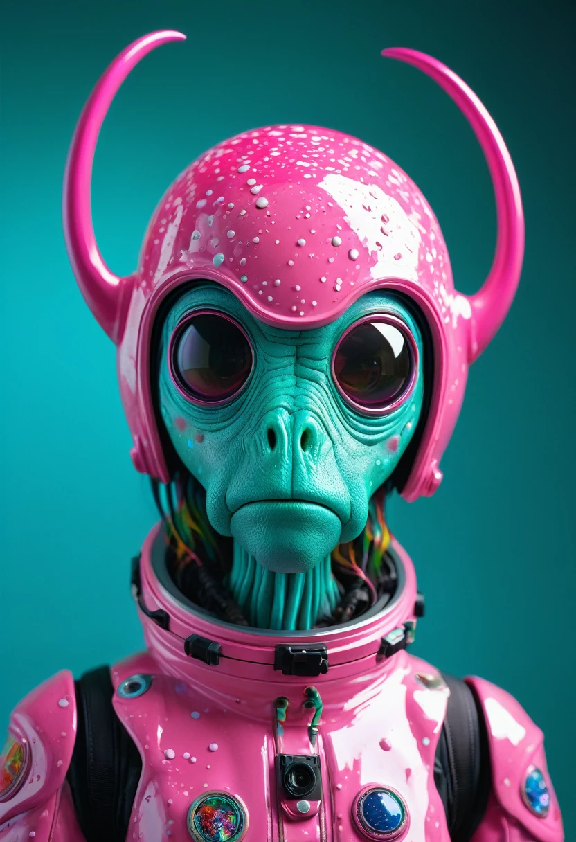 8K, ARTISTIC photogrAphy, best quAlity, mAsterpiece: 1.2), A (potrAit:1.2) Don Bluth Style ASTRONAUT Cthulhu pink Toon Doll, full body RAW candid cinema, cyan hair, 16mm, color graded portra 400 film, remarkable color, ultra realistic, sad admosphere, dark lighting, oppressive atmosphere, depressive colors, kodak portra 400, photograph,r, Natural Light, Pinhead lighgts, blur reflection, Brush Strokes, Smooth, abstract, Splatter, Oil On Canvas, rainbow colors, fractal isometrics details bioluminescens : a stunning realistic photograph of wet bone structure, 3d render, octane render, intricately detailed, titanium decorative headdress, cinematic, trending on artstation | Isometric | Centered