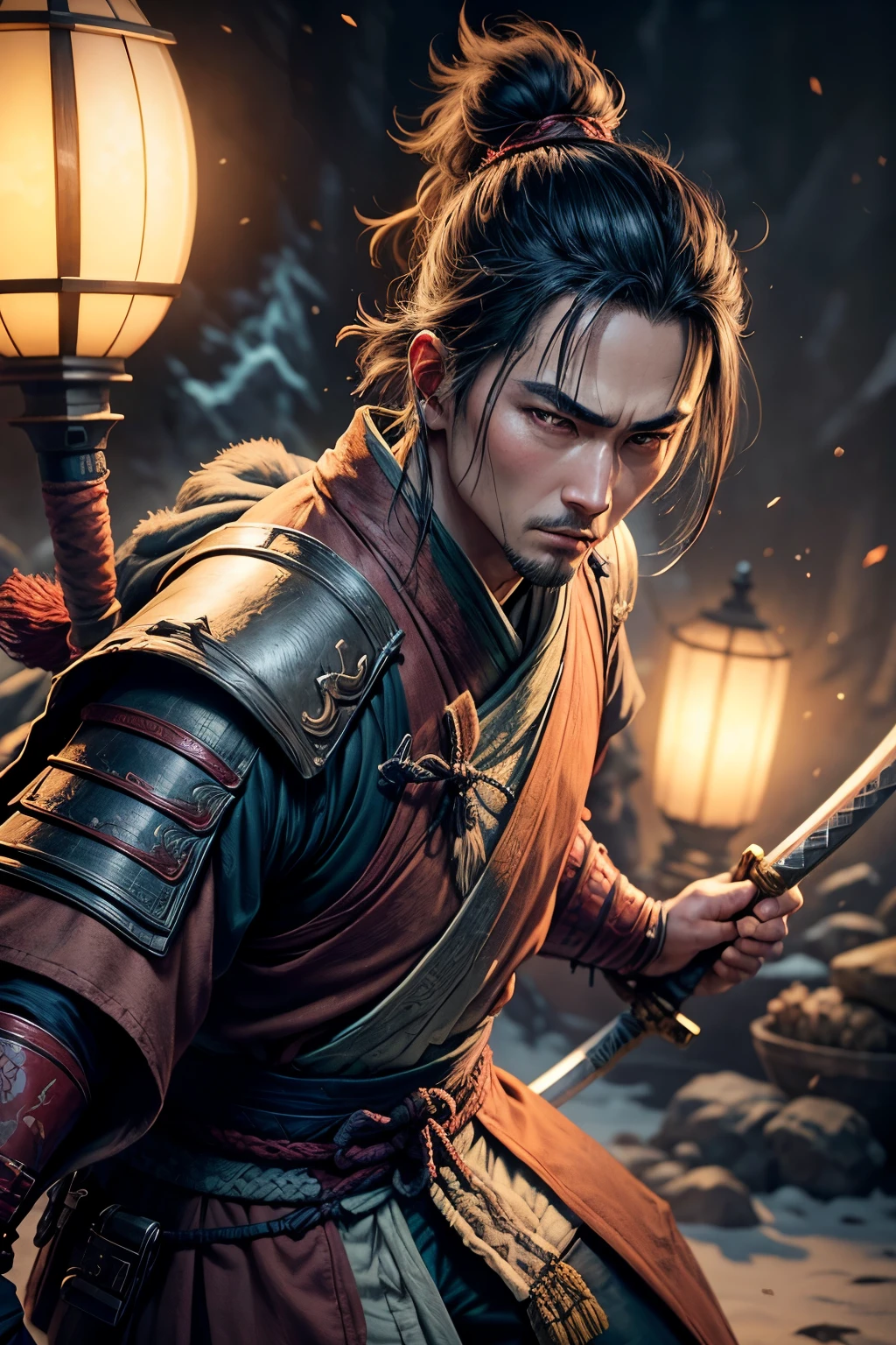 Vibrant and hyper-realistic, the Sekiro Disney model stands in a captivating pose, blending the traditional Japanese warrior aesthetic with the charm of Disney characters. The armor, meticulously crafted to resemble Sekiro's intricate design, shimmers under the soft glow of the moonlight.
With his sharp eyes gazing unwaveringly forward, the Disney Sekiro exudes a sense of determination and resolve, much like his original counterpart. Clutching his katana tightly and poised to strike, he is a beacon of courage and strength, ready to face any challenge that comes his way.
Adorned with distinct Disney elements, such as a