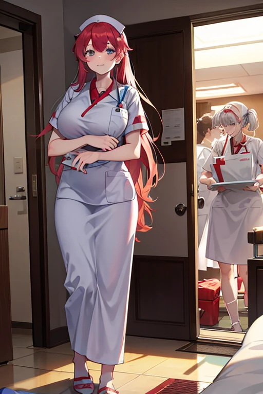 nurses, mother, doctors, delivery room