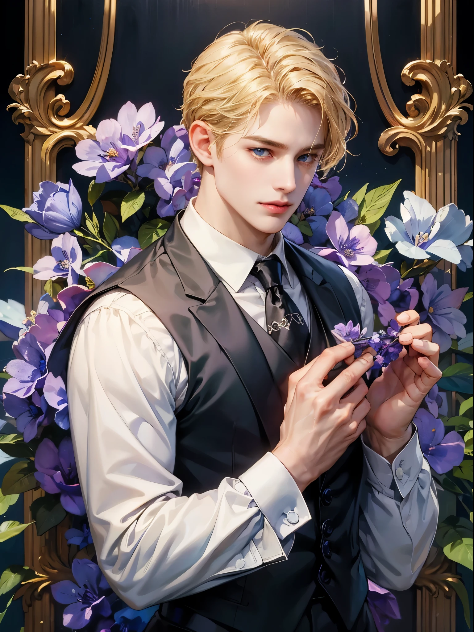 Repainting the thumb and forefinger