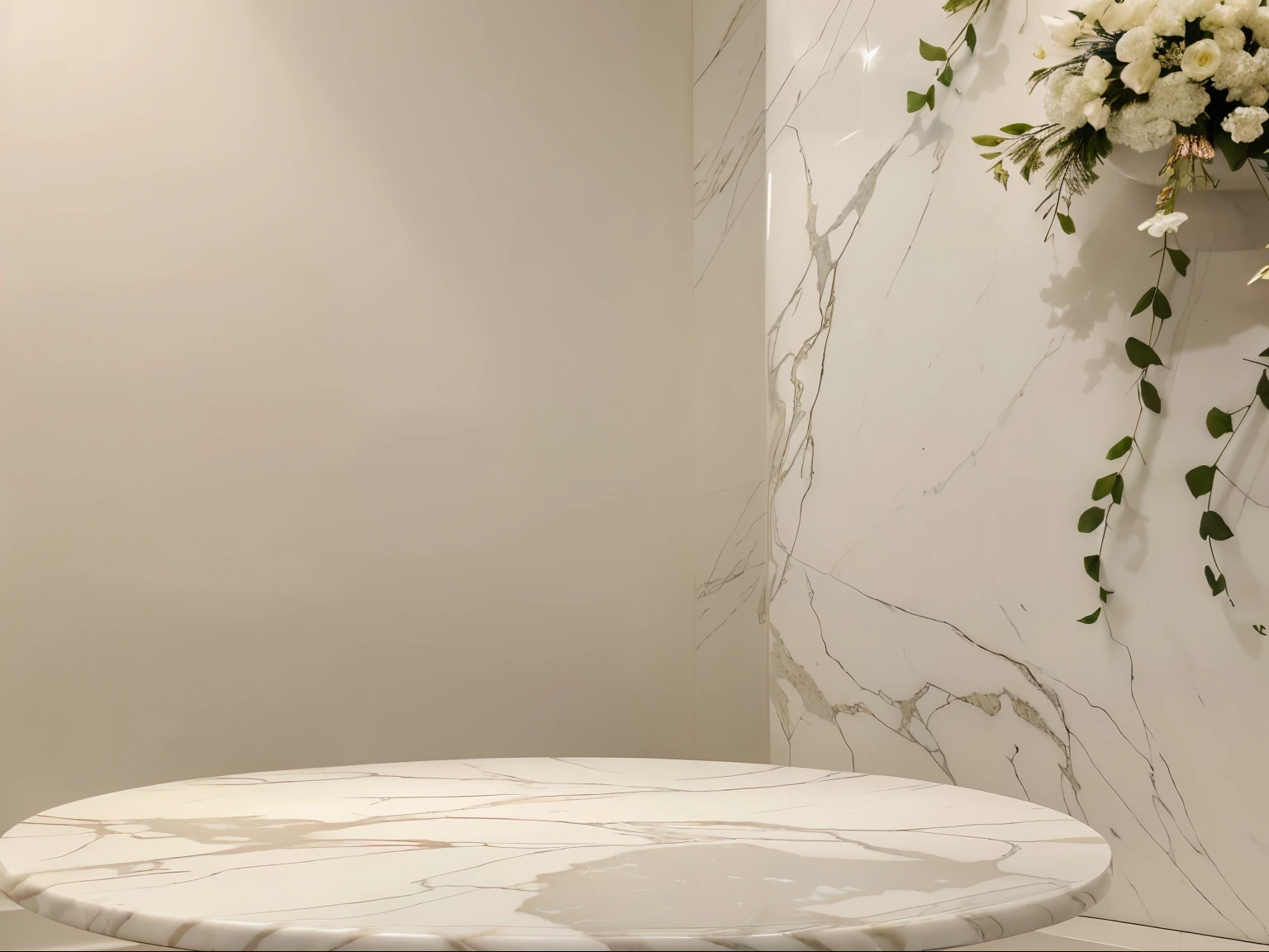 there is a white Marmore table with a bowl on it, smooth marble surfaces, exquisite marble details, Marmore table, polished marmore branco, white marble walls, marmore branco interior photograph, white marble gold calacatta, flowers inside a marble, on a large marble wall, marmore branco, carved in marmore branco, made of marble, marble walls, Mesa de pedra, all marmore