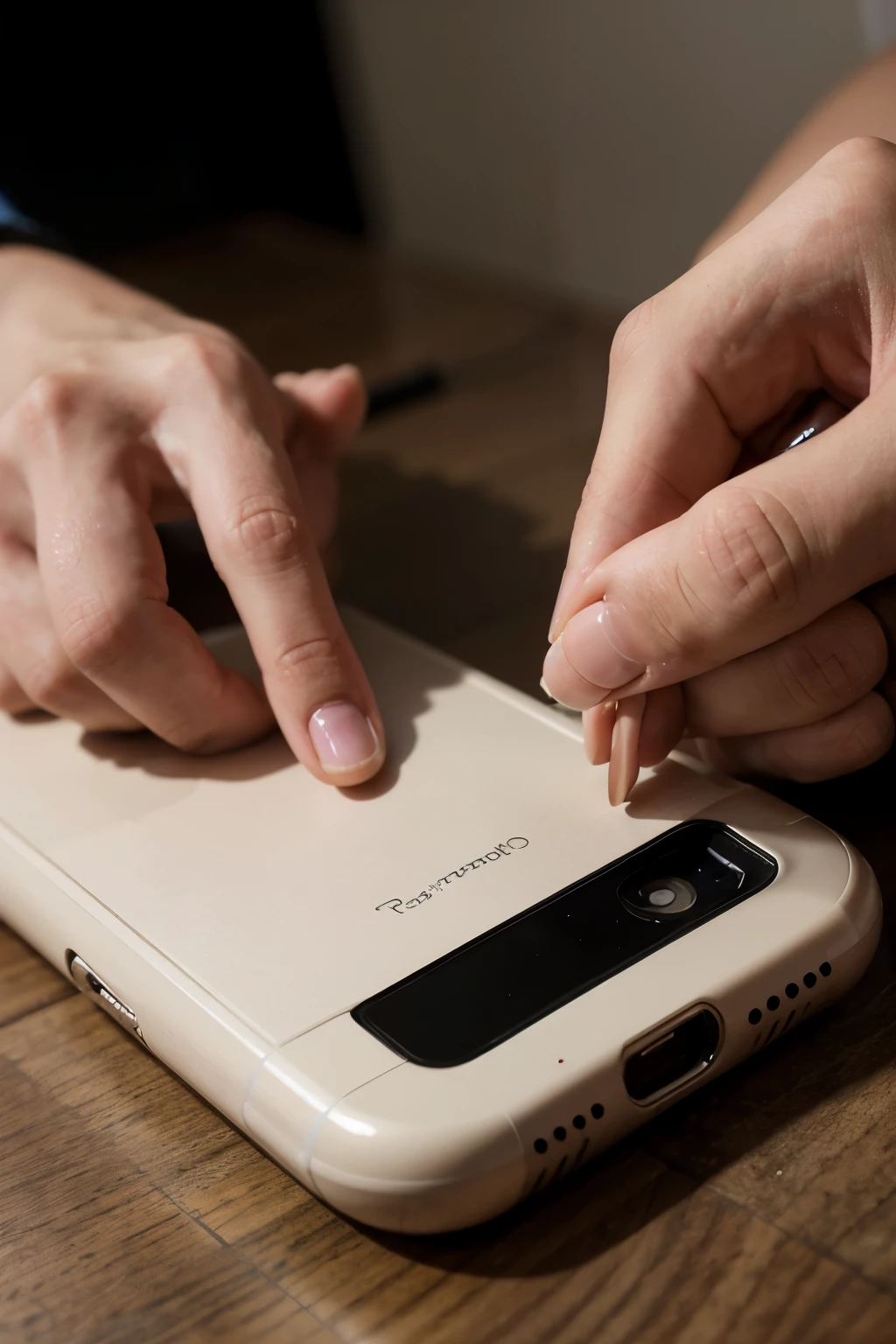 a person reparing a smartphone