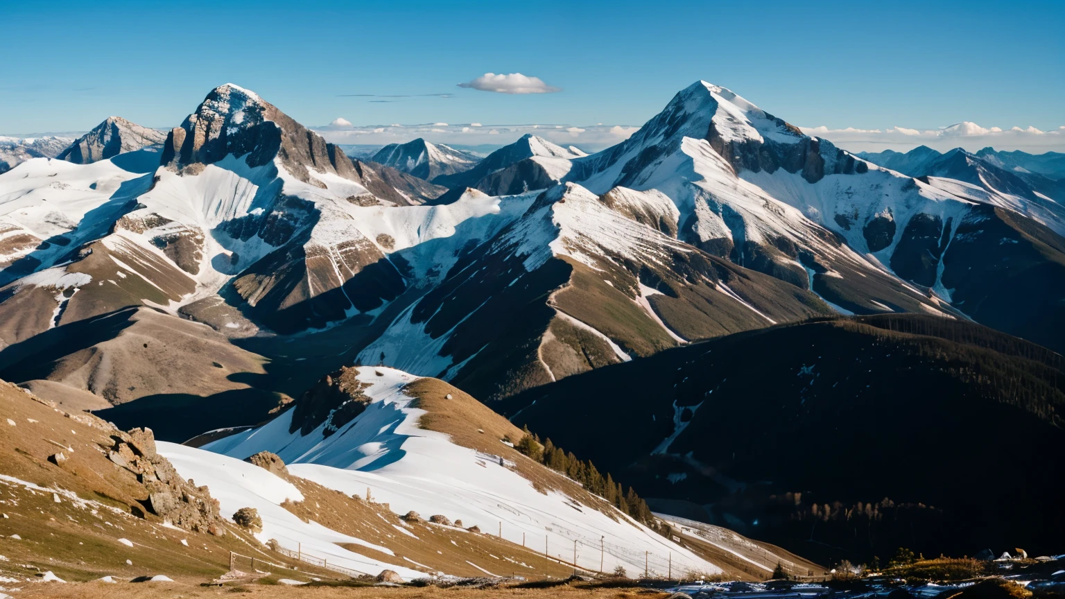 majestic natural mountain views