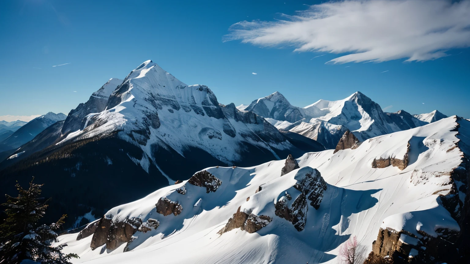 majestic natural mountain views