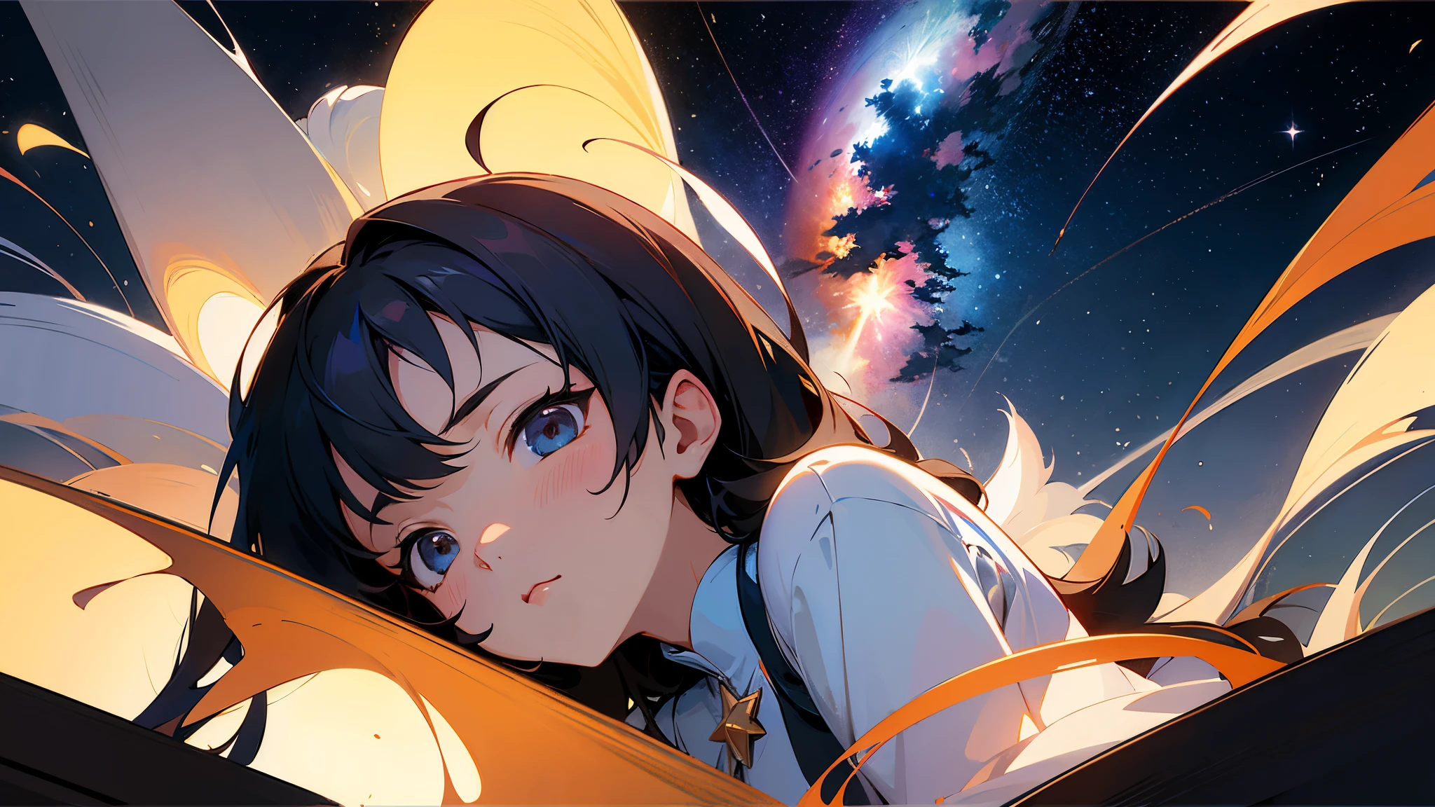 

(masterpiece、Best Quality: 1.2)、Provocative composition、Low - Angle、From below、Look Up、Cinematic Anime、universe、universe、milky way、Cosmos、惑star、star、universe飛行士、whole body、Super detailed、Beautiful Face、Fine grain、Anime clips of three girls floating in great detail、Correct Anatomy、Incredible Absades

