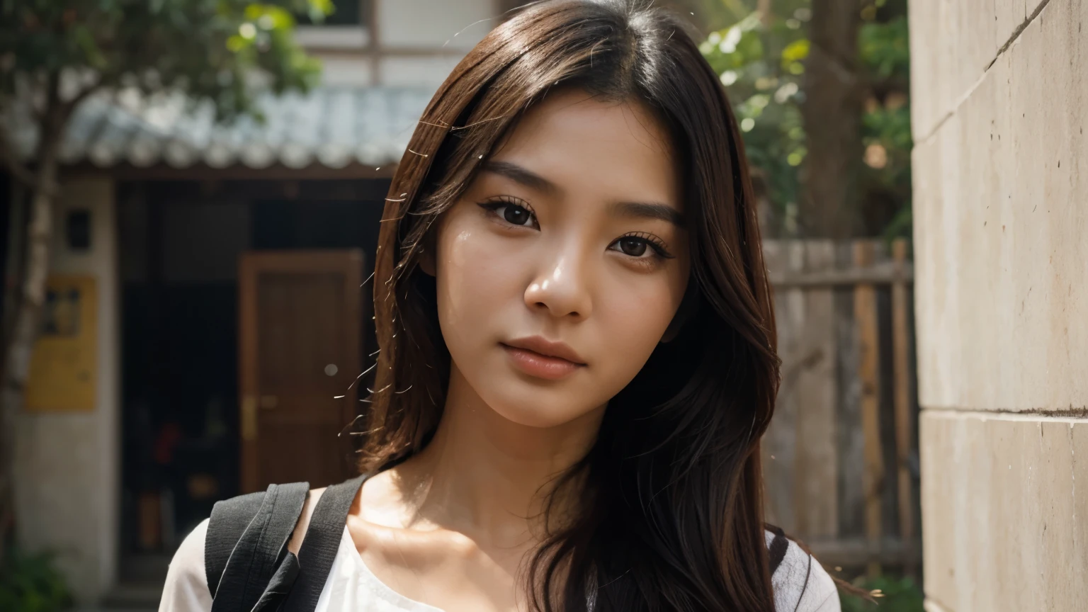 Beautiful Realistic Asians woman