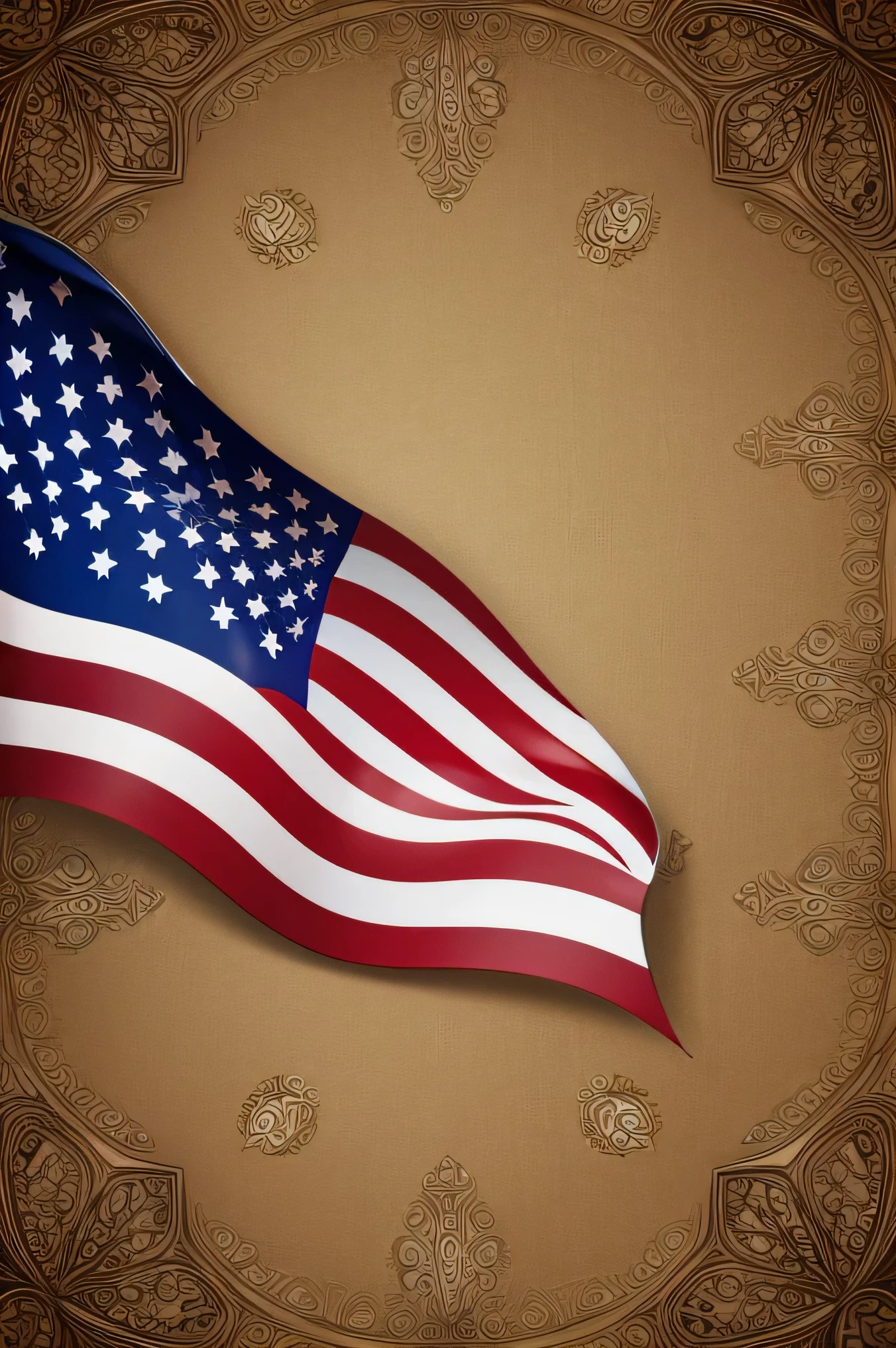 wallpaper, intricate details, background of USA top down, realistic, cartoon