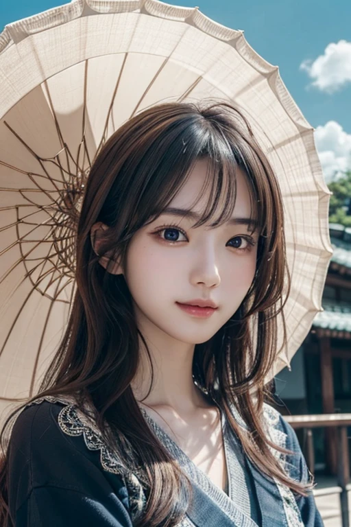 (Surreal) , (Like the picture:1.4),(Increase the resolution), (8k), (Very detailed), (Beautiful and detailed), (highest quality), (Super detailed), (masterpiece), (wallpaper), (Detailed face), alone,1 girl, perfect beautiful japanese woman:1.4、19 years old、Looking at the audience, Subtle details, Detailed face, cloudy, Deep Shadow, Laughter,