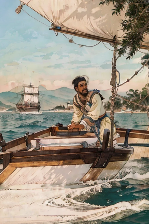 Ishmael decide embarcarse en una aventura y se une al barco ballenero Pequod