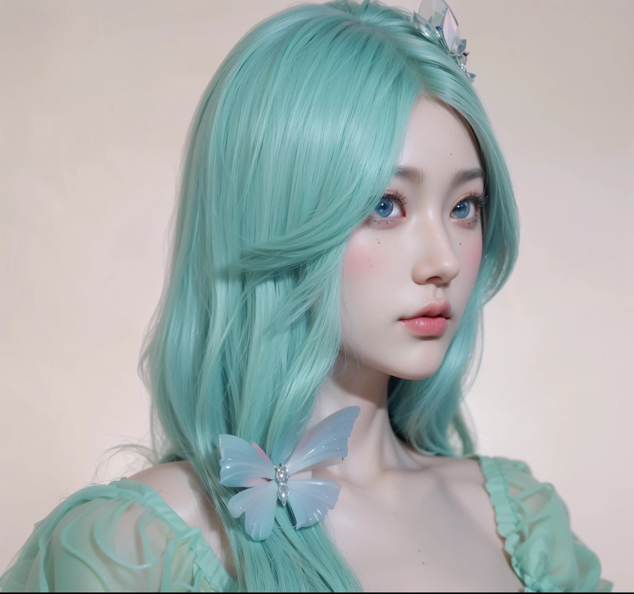 Game Art,Best image quality,Maximum resolution,8k,(A half-length photo),(portrait),(Head close-up),(Rule of Thirds),Unreal Engine 5 rendering works,20 year old girl,((Queen)),The eyes are very detailed,(Large Breasts),Elegant and noble,Light,Light线追踪,Game CG,((3D Unreal Engine)),OC rendering reflection mode,4K,Ultra-clear,Sensual,Translucent lace,Fair and plump figure,Pretty Face,Light泽凝胶涂层,身着华贵礼服的Queen,Crystal Gem Crown,Necklace jewelry,blue eyes,The tattoo is very three-dimensional,Gorgeous and intricate tattoo designs,Ultra-clear portrait,Sexy body,Temple Princess,Sapphire eyes,Gorgeous clothes,