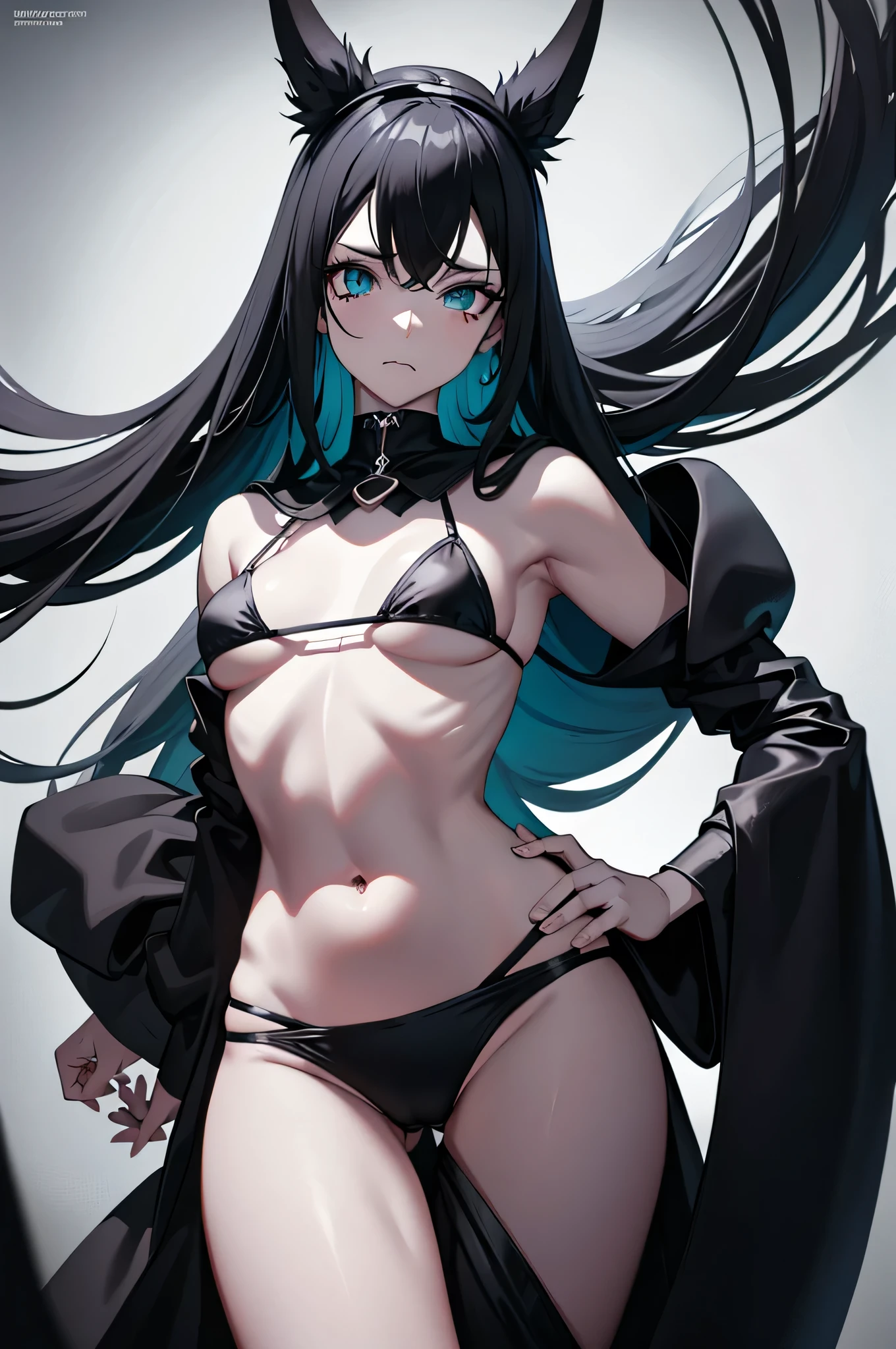 Animated character, black bikini and shorts, black cap, elongated limbs, grey tape on mouth, tickle torture rack, belly covered in oil, vivid colors, soft lighting, ultra-detailed, 8K, HDR, studio lighting, sharp focus, physically-based rendering, extreme detail description, professional, vivid colors, bokeh.
Emphasize the elongated limbs and the slick, glistening oil on the belly for an emphasized sense of tension and restraint. The grey tape on the mouth adds an element of mystery, while the black cap provides a sense of focus and determination. The soft lighting creates an eerie atmosphere, enhancing the overall unsettling