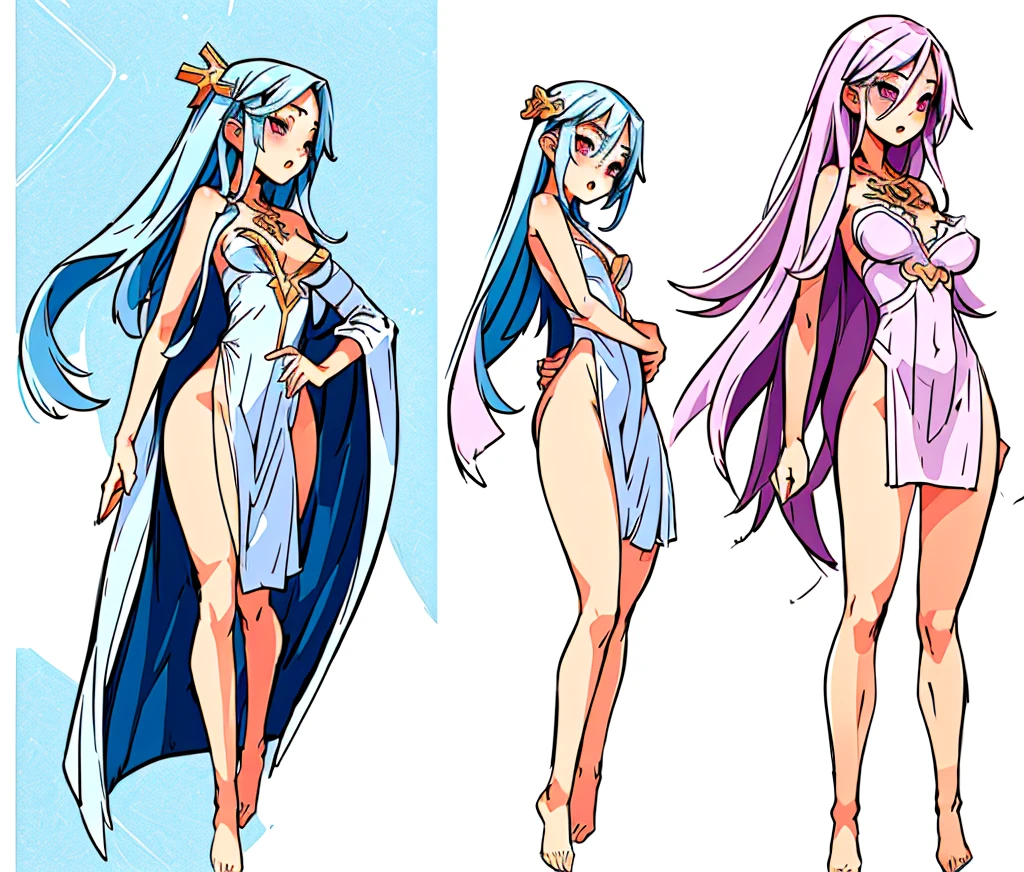 a drawing of a debauchery priest lewd face, many cultist of aphrodite, realistically proportioned body, realistic proportions sfw, small cute outline, body pose!, full body drawing, cell shaded adult animation, realistic body proportions, full character body, full body concept, full body; front view, female full body, realistic proportions!!, entire body