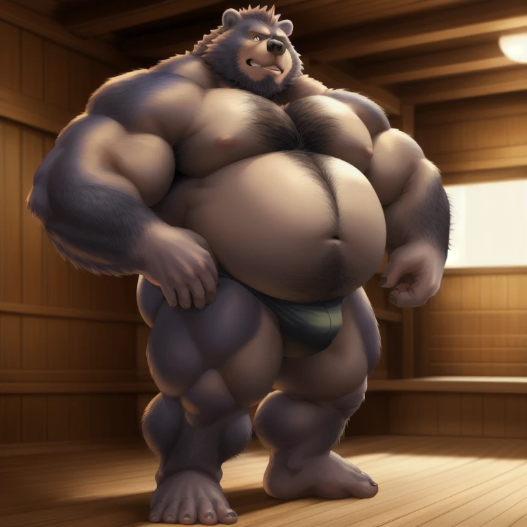 ((Masterpiece)),((Hight quality)),((Hught Detailed)),((Realistic,)) Anime Artistic masterpiece art, Obese muscle wolf (massive obese, strong legs and arms, hairy, incredibly big looking) Long shot photo, Real life, wolf (Massive, broad shoulders, strong legs and arms, hairy) Obese muscle citizen (massive obese, strong legs and arms, hairy, incredibly big looking), Anatomy of character, HunterxHunter Sumo Wrestler character, Real life, Anime serie, Anime Dungeons and Dragons character, Obese muscle Obese normal Sumo Werewolf man, full body pic (obese, strong legs and arms, very hairy like a bear) normal Werewolf man. Obese muscle fat man (bulky, wide, broad shoulders), Citizen obese Werewolf Man.