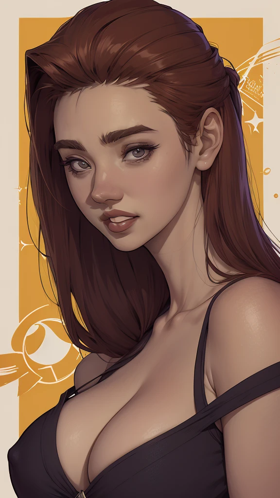 uma mulher com longos cabelos pretos e camisa azul com uma estrela no peito, linda arte digital, beautiful digital illustration, arte digital realista 4k, arte digital realista 4k, linda pintura digital, linda pintura digital, stunning digital illustration, Alena Aenami e Artgerm, belo retrato detalhado, linda pintura de personagem, pintura real de personagens altamente detalhado, arte digital detalhada fofa, Fan art horror character design portrait, beautiful curly black hair digital illustration high quality portrait, arte em quadrinhos, retrato do design do personagem, Naked busty woman with medium breasts cartoon style female character Geena Davis mercenary warrior Female character Queen Anna of Arendelle with battle scars Cartoon image of a woman .Ilustra??o estilo desenho animado, estilo de arte dos desenhos animados, estilo de arte dos desenhos animados, digital illustration style, design de personagens altamente detalhado, arte digital detalhada coragem, Forest fan art, Design de personagens de retrato, beautiful digital illustration, retrato de alta qualidade, Arte em quadrinhos, mulher jovem cabelo com transas lindas . Queen Anna of ArendelleBeautiful lined eyes Medium large bust and wonderful sexy clothes. sunrise bright wish image expression,Star, heart, Spectral rainbow, Fundo, cabelo chique lavanda branco menta, macio, Idiomas mistos_SMS, (Fundo bonito e claro:1.2),, Pintura de fantasia , Olho de renda com alto detalhe, long braids, braid, Universo, Galaxy, cabelo longo, penteado legal, o fluxo, como, como, cabelo super fino, melhor qualidade, alta qualidade, high resolution, Aprimoramento de detalhes, ((a imagem mais linda in the world)), Obra de arte, melhor qualidade, alta qualidadeAprimoramento de detalhes, ((a imagem mais linda ), cabelo brilhante, Estampas de vestidos super chiques, Flores stamp, Mesh pantyhose,, waist-to-head illustration Queen Anne of