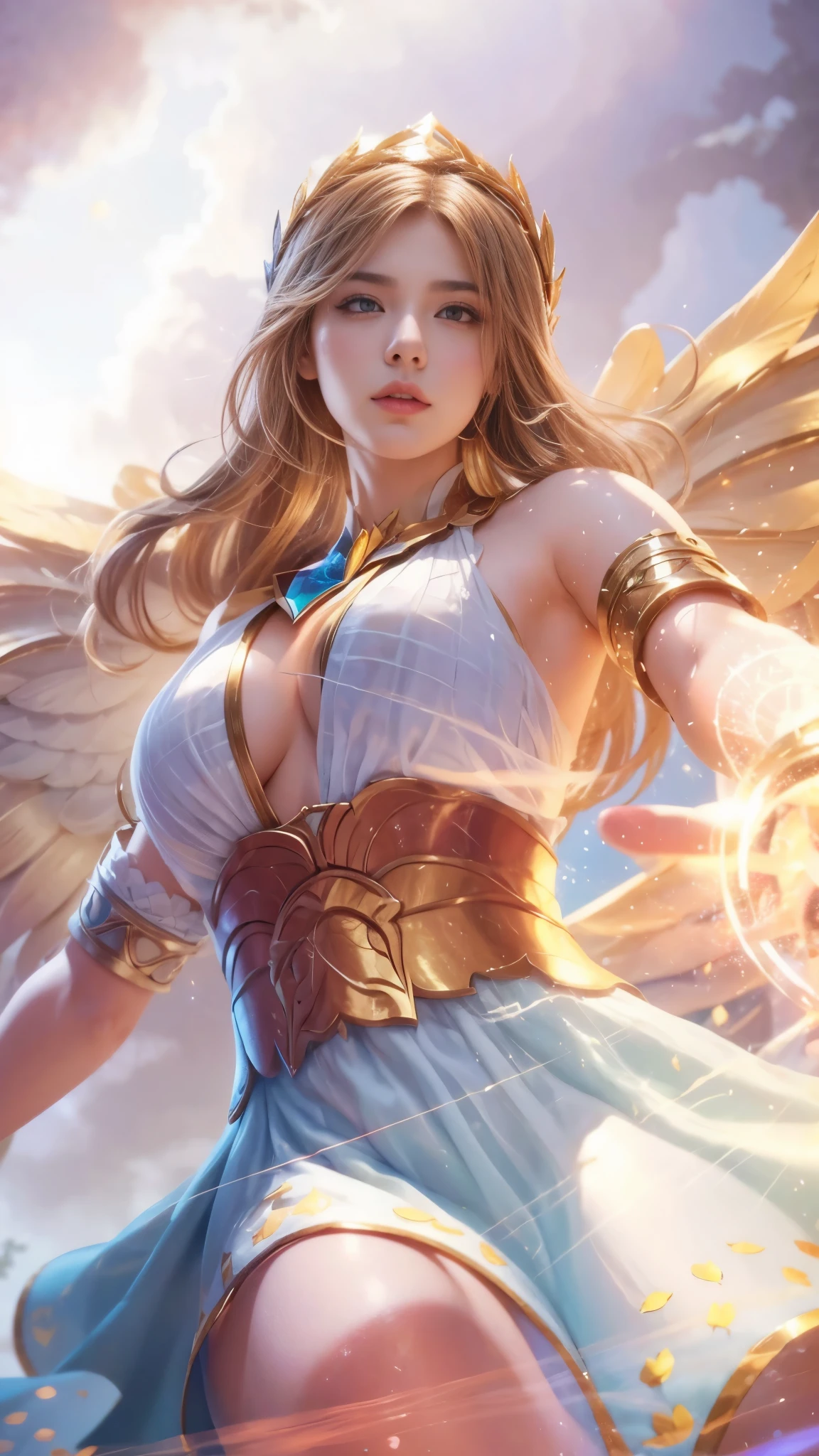 Rafaela de Mobile Legends, realistic photography, full HD, 4k, ultra detallado 