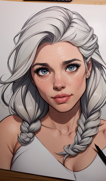 uma mulher com longos cabelos pretos e camisa azul com uma estrela no peito, linda arte digital, beautiful digital illustration, arte digital realista 4k, arte digital realista 4k, linda pintura digital, linda pintura digital, stunning digital illustration, Alena Aenami e Artgerm, belo retrato detalhado, linda pintura de personagem, pintura real de personagens altamente detalhado, arte digital detalhada fofa, Fan art horror character design portrait, beautiful curly black hair digital illustration high quality portrait, arte em quadrinhos, retrato do design do personagem, Naked busty woman with medium breasts cartoon style female character Geena Davis mercenary warrior Female character Queen Anna of Arendelle with battle scars Cartoon image of a woman .Ilustra??o estilo desenho animado, estilo de arte dos desenhos animados, estilo de arte dos desenhos animados, digital illustration style, design de personagens altamente detalhado, arte digital detalhada coragem, Forest fan art, Design de personagens de retrato, beautiful digital illustration, retrato de alta qualidade, Arte em quadrinhos, mulher jovem cabelo com transas lindas . Queen Anna of ArendelleBeautiful lined eyes Medium large bust and wonderful sexy clothes. sunrise bright wish image expression,Star, heart, Spectral rainbow, Fundo, cabelo chique lavanda branco menta, macio, Idiomas mistos_SMS, (Fundo bonito e claro:1.2),, Pintura de fantasia , Olho de renda com alto detalhe, long braids, braid, Universo, Galaxy, cabelo longo, penteado legal, o fluxo, como, como, cabelo super fino, melhor qualidade, alta qualidade, high resolution, Aprimoramento de detalhes, ((a imagem mais linda in the world)), Obra de arte, melhor qualidade, alta qualidadeAprimoramento de detalhes, ((a imagem mais linda ), cabelo brilhante, Estampas de vestidos super chiques, Flores stamp, Mesh pantyhose,, waist-to-head illustration Queen Anne of