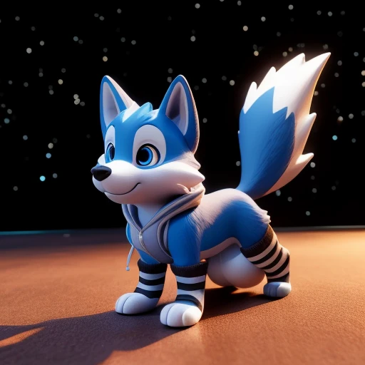 (((feral))), ((Cute little blue wolf, toony, young)) with different colored eyes， tchibi， adolable， Logo design， Cartoony， movie light effect， ((3D vector art))， Cute and quirky， Fantasyart， Bokeh， handpainted， digitial painting， gentle illumination， Isometric style， 4k resolution， photoreal render， High level of detail clean， Vector image， Photorealistic masterpiece， professional photoshooting， simple space background， flat white background， isometry，vibrant vector, ((hyper balls, huge balls)), erection, hoodie, bottomless, detailed fur, anisotropic fur gloss, ((subsurface scattering)), in park, ((very wide body)), ((animal genitalia)), [[cock veins]], (on fours), large tail, ((striped thigh high socks))
