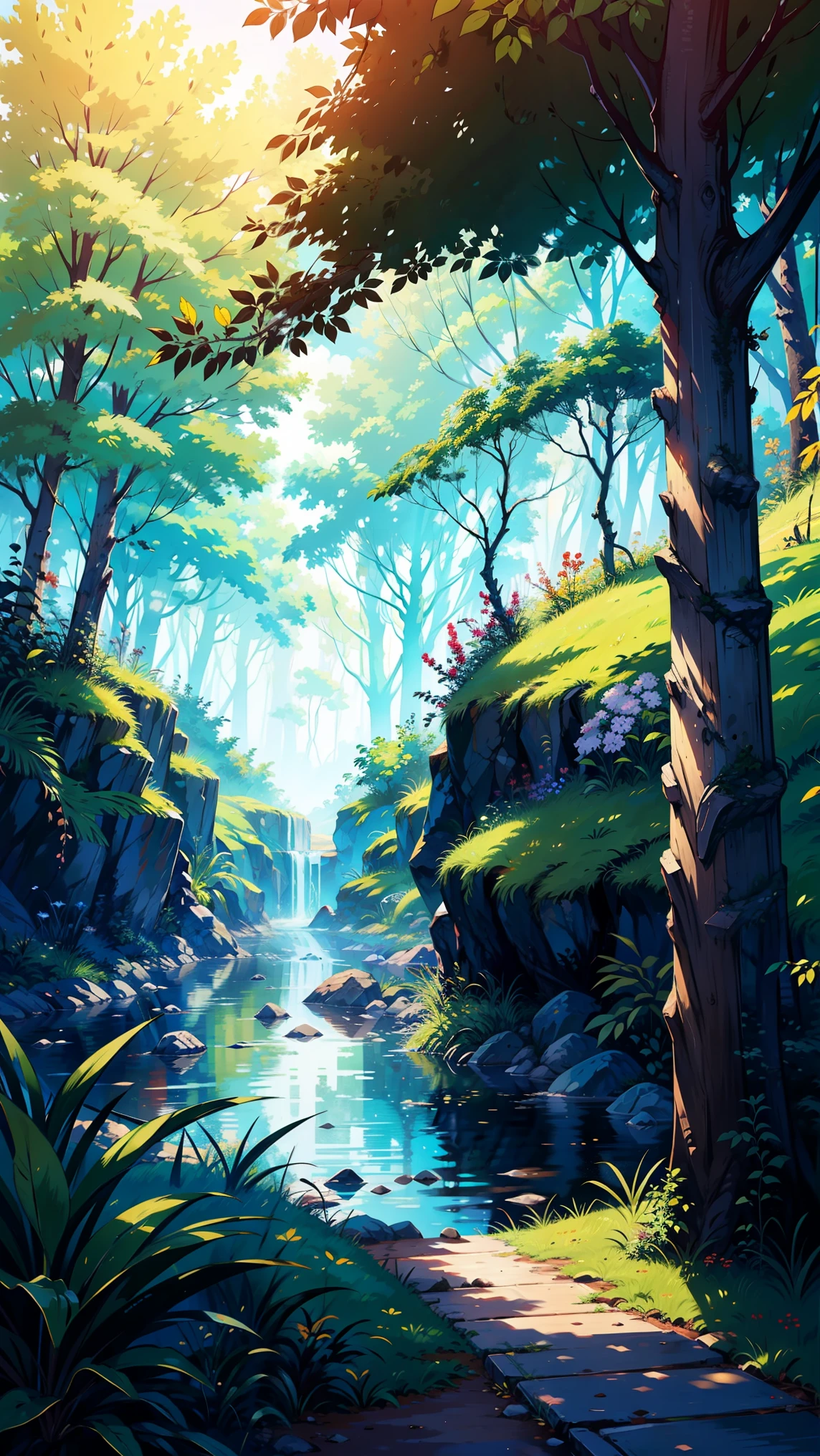 The environment is alive with the sounds of nature and the whispers of history, inviting the viewer back in time to the world of ancient history ,no one there ,natureza calma ,beleza natural ,Cores naturais