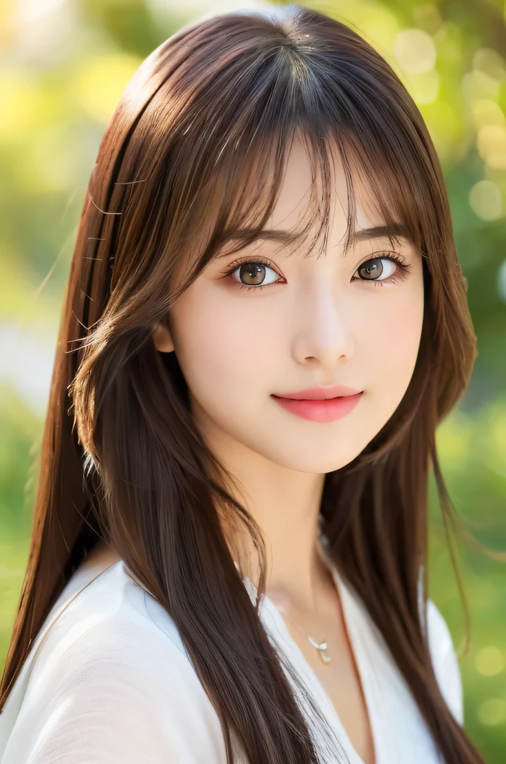 (((8k,Very detailed,Attention to detail、highest quality,masterpiece,Attention to detail))),RAW Photos & Realistic atmosphere,Beautiful dark eyes,Glossy lips,beautiful黒い Eyes,White skin、Her deep black eyes are very beautiful,Very beautiful face,Very beautiful face、Vibrant, Red face,beautiful, Glowing Lips,beautiful Eyebrows,Infinite Reality, Realistic Young Gravure Idol,Very cute woman , Young Gravure Idol, Young Gravure Idol, とても美しくてかわいいbeautiful 21 year old beauty,Incredibly beautiful and elegant,beautiful 21 year old beauty,Natural soft light,(Shiny Hair,,beautiful and kind eyes:1.5),Gentle features,Shapely breasts,Long Hair,beautiful posture,No makeup,let me'Looking at the camera,shirt,Japanese women,