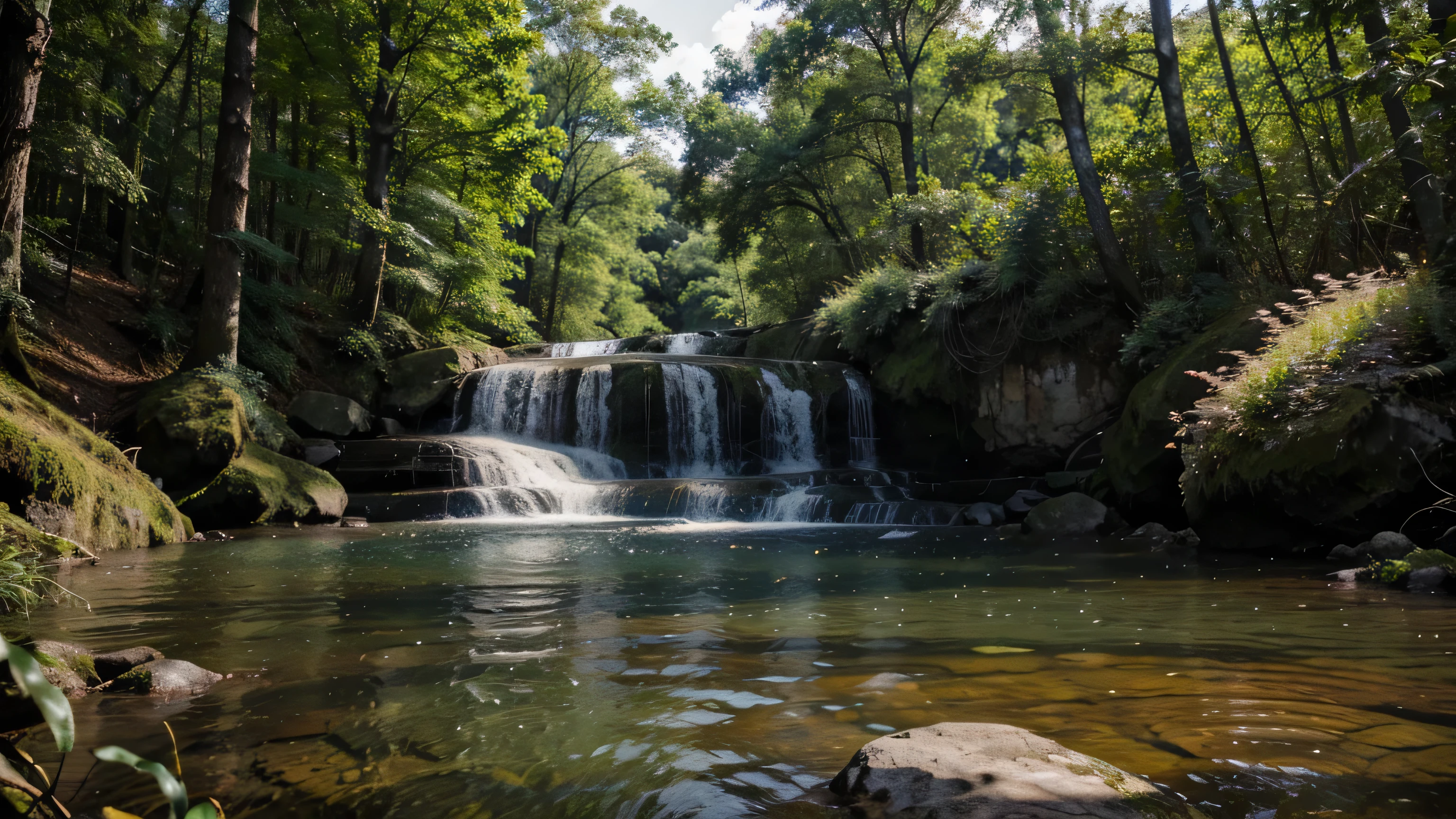 relaxing place in the nature
