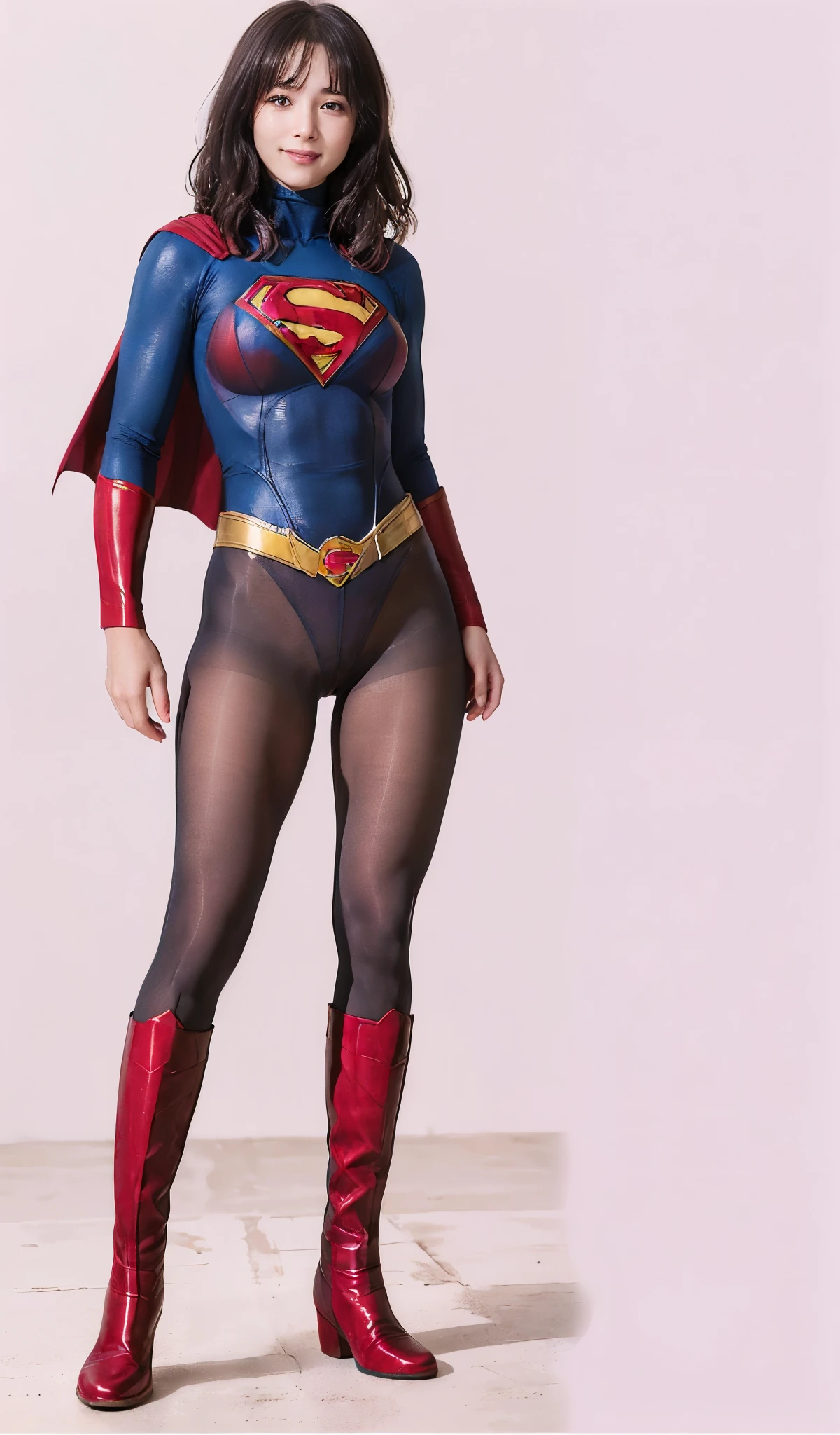 Sleeping、suffering、Falling、Are sleeping、Sleeping、suffering、mouth is always open sloppily、I always have drool dripping from my mouth、Asian beautiful girl、(((Beautiful legs in black tights.)))、(((Beautiful feet)))、(((Smiling expression)))、((((Make the most of your original images)))、(((Supergirl Costume)))、(((Short Bob、Beautiful Hair)))、(((suffering)))、(((Be sure to wear black tights)))、(((You must wear red boots)))、((Best image quality、8k))、((highest quality、8k、masterpiece:1.3))、(((Keep your background simple)))、Sharp focus:1.2、Beautiful woman with perfect figure:1.4、Slim Abs:1.2、Wet body:1.5、Highly detailed face and skin texture、8k、Beautiful feet