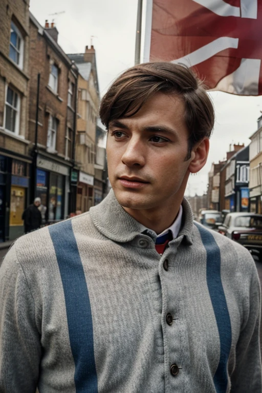 1960s British man with a British background