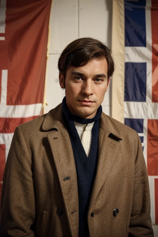 1960s British man with a British background