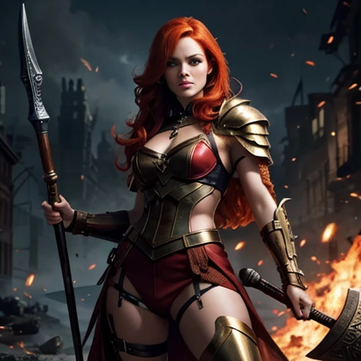 Valkyrie Cane Redhead Fierce