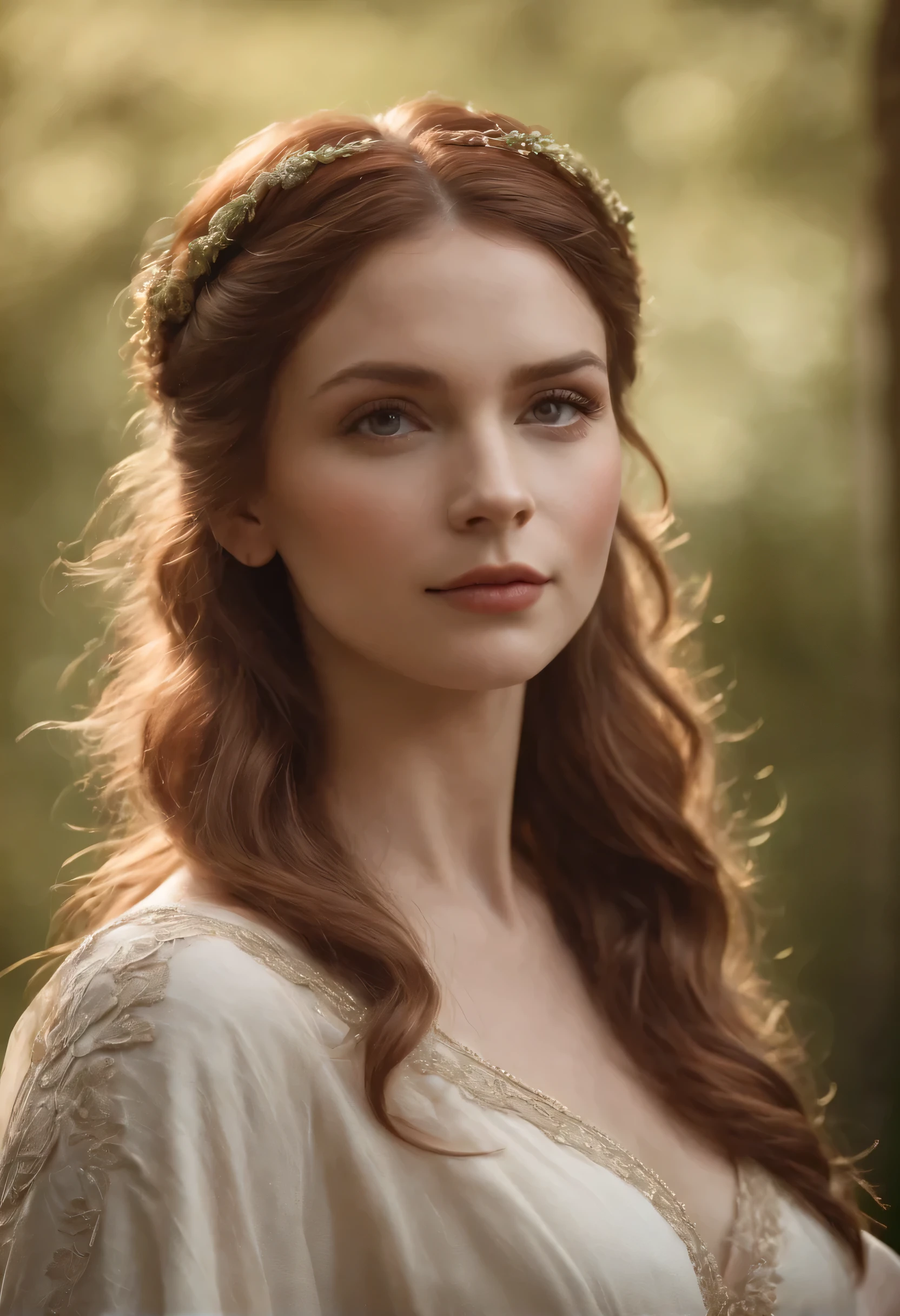 I need a light scar the starts at the top of her right eyed and goes down her cheek