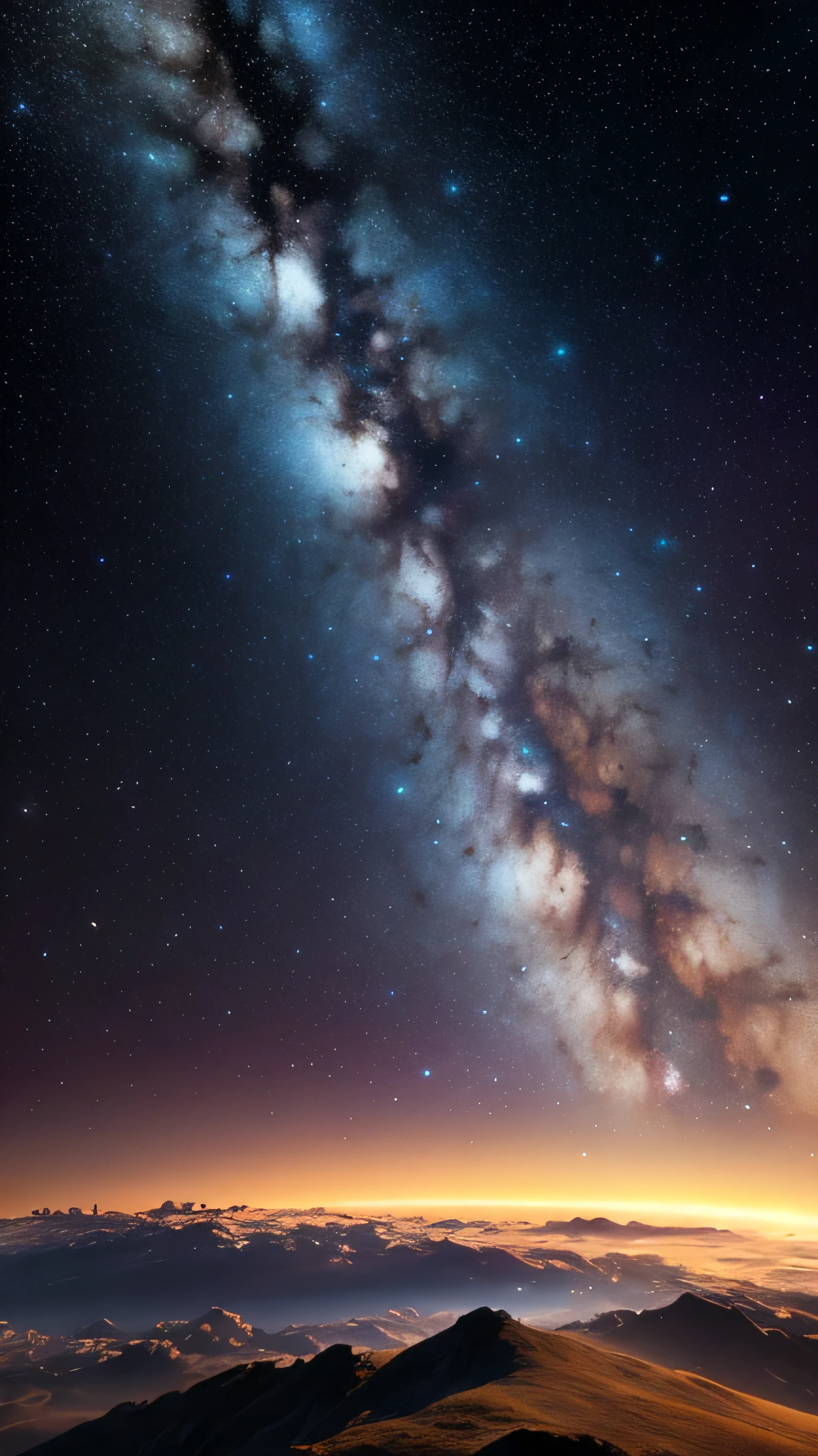 Infinite Dreamlike, Surrounded by a Nebula Galaxy and a Beautiful Asteroid Belt. (best quality,4k,8k,highres,masterpiece:1.2),ultra-detailed,(realistic,photorealistic,photo-realistic:1.37), ethereal lighting, vibrant colors, celestial creatures, glowing body, ethereal atmosphere, graceful movement, serene and peaceful.