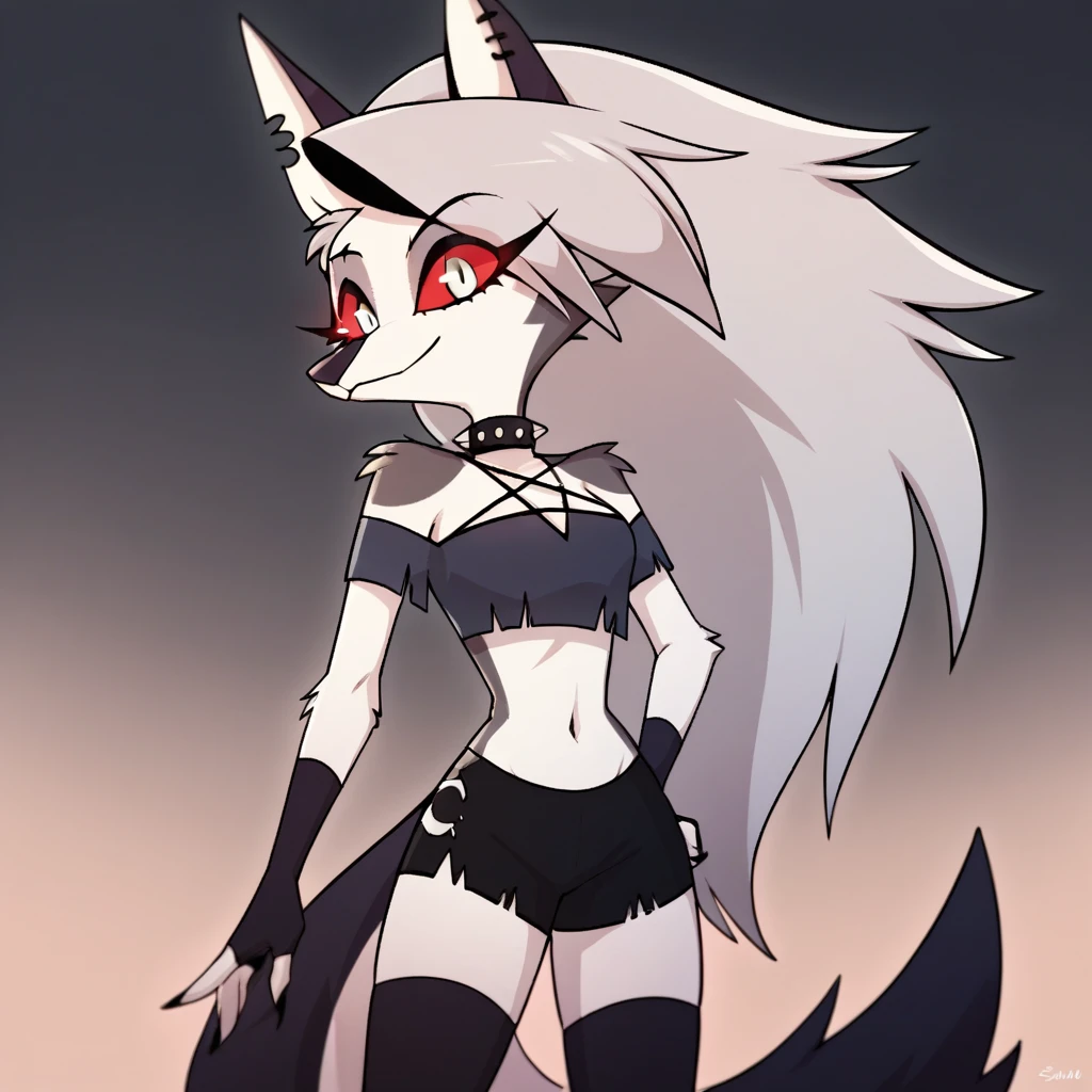 score_9, score_8_up, BREAK, source_anime, (1girl, solo),(slime), uncensored, perfect body, slim, thigh highs, fingerless gloves,
anthro, furry, pose, sexy,
Loona \(Helluva Boss\),