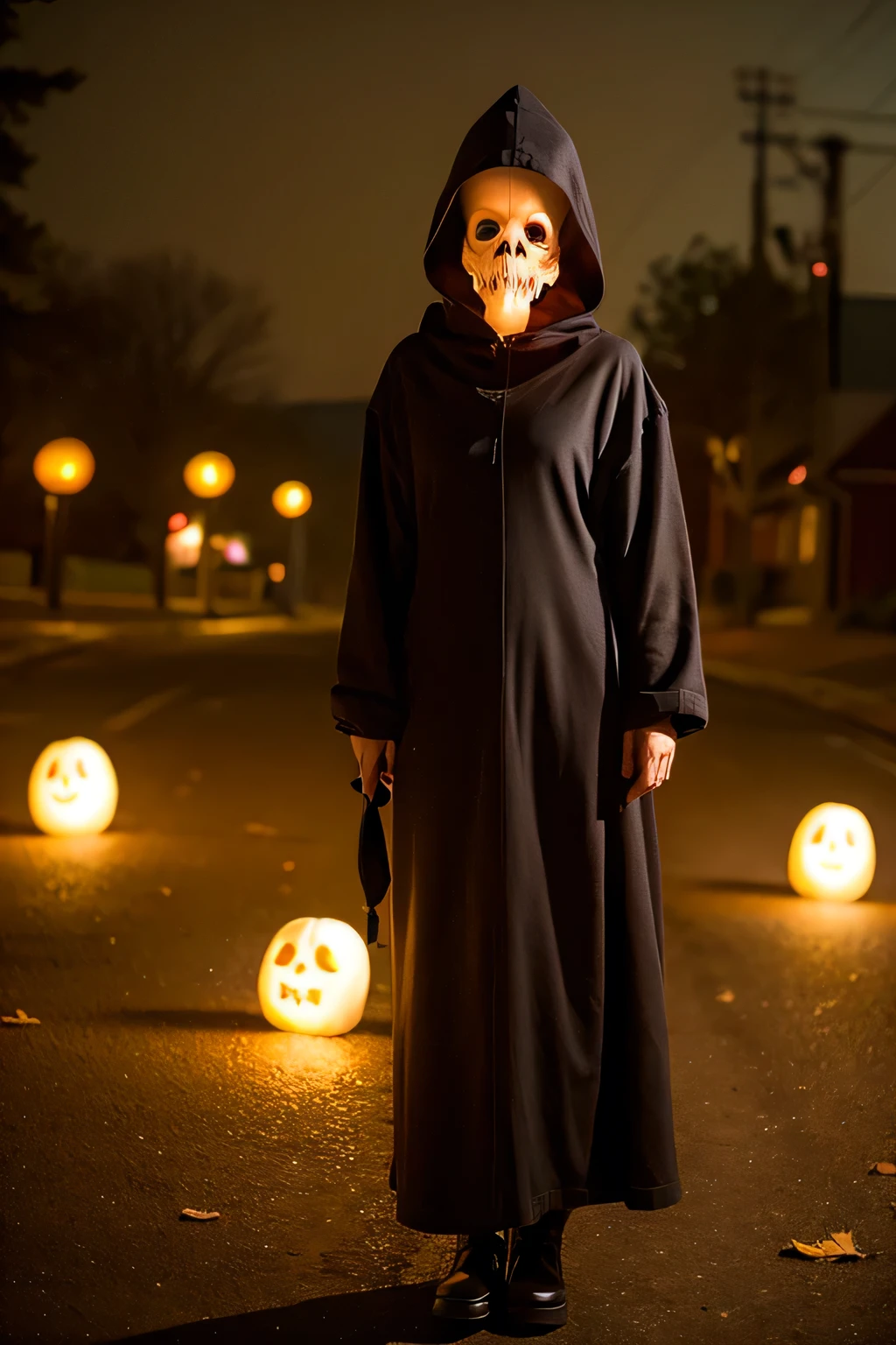 Scary ghosts, realistic