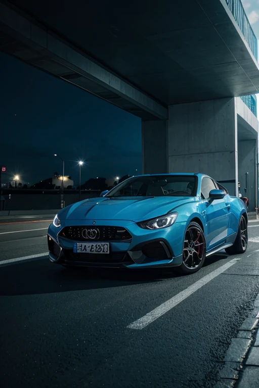 Carro, realista,4k,cor azul