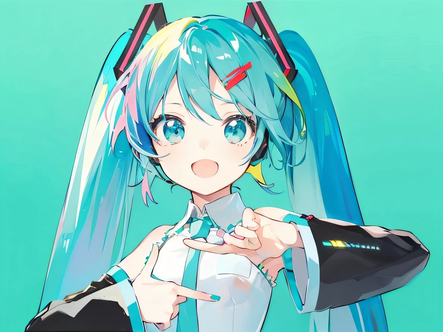 Hatsune Miku、An illustration、cute