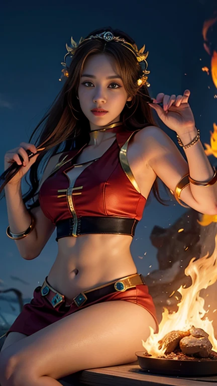 Goddess, controller of the power of the fire element.