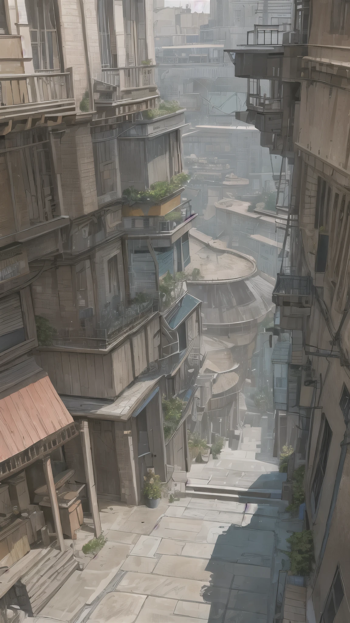 ((masterpiece)),((best quality)),((high detial)),((realistic,))
Industrial age city, deep canyons in the middle, architectural streets, bazaars, Bridges, rainy days, steampunk, European architecture