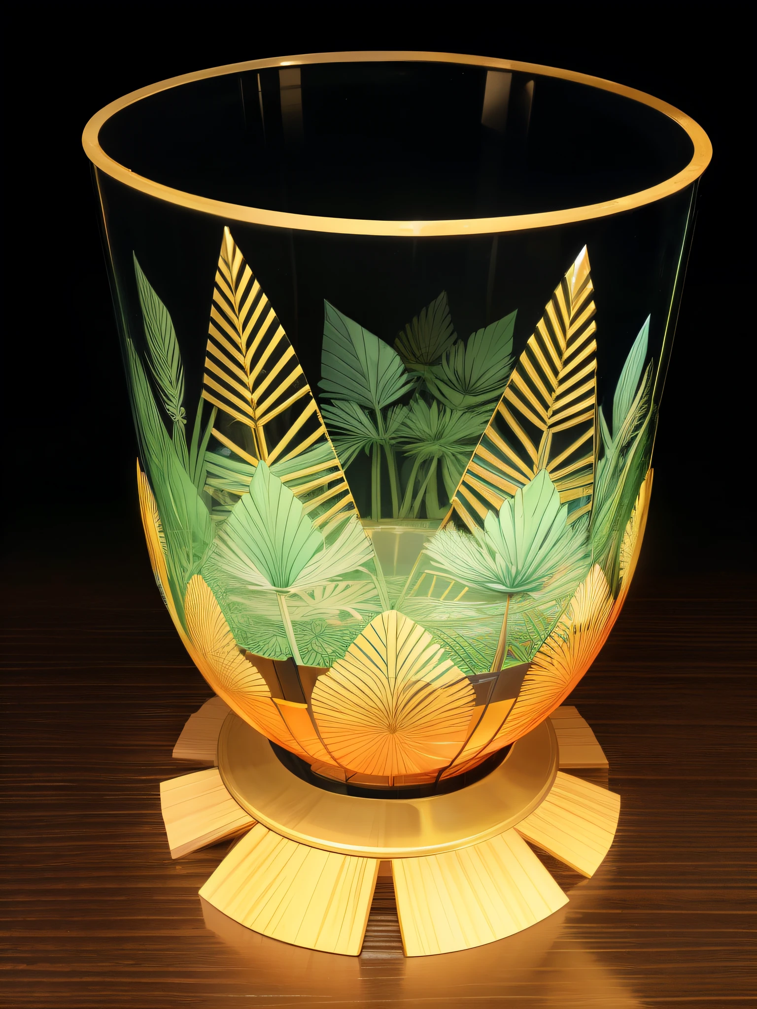 Edo Kiriko、Edo Kiriko, produced in the late Edo period,、Transparent lead glass(Transparent glass)Then, using a file, a metal rod and diamond sand,、It is said to have been created by hand-polishing using wooden sticks and other tools.。
At that time, Satsuma Kiriko was made by layering thick colored glass.(Color)Glass was also used、There is a big difference between deep wheel cuts and bold shapes.。
After the Meiji period, due to the disappearance of Satsuma Kiriko, the transfer of craftsmen and techniques, and the introduction of technology from overseas,、Colored glass techniques and materials also began to be used in Edo。The colored glass layers are thin and vivid.。Processing method、While inheriting the pattern, the handrail will be replaced by a wheeled system.。
As for Edo Kiriko patterns,、It is also characterized by the delicate cutting of familiar Japanese patterns that are also seen on kimonos, such as arrowheads, chrysanthemums, and hemp leaves.。
Currently、The image of Kiriko is more characteristic of colored glass than transparent glass such as crystal glass, which was the original material.、It is widely produced。