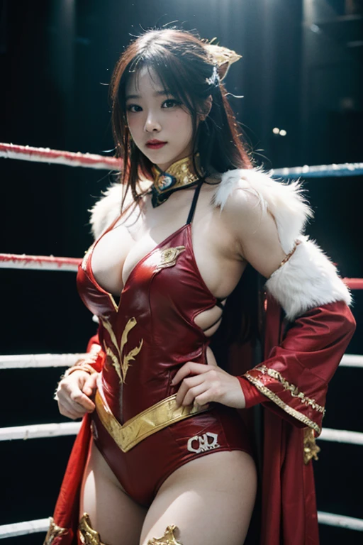 highest quality、masterpiece、High sensitivity、High resolution、One Woman、Female professional wrestler、Fancy costumes、