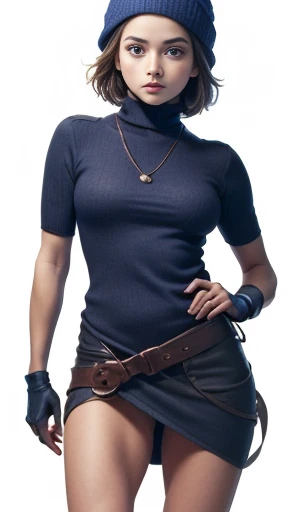 {(Marguerite MacIntyre 42 anos, usando (black thermal flannel leather Vestido curto with quadriceps marking - FashionLeg), e um ((moletom {azul}, with Stylish Toca De Frio Beanie in azul wool), (sensual)perfect symmetrical body, olhos perfeitos, boca perfeita, symmetrical perfect face, cintura fina, coxas musculosas}, Symmetrical face, hiper realista.